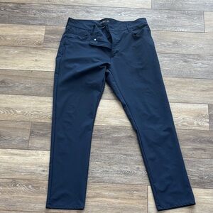 Van Heusen Slim Fit Blue Trousers